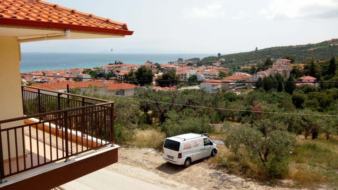 Villa Panorama Hotel Polychrono Dış mekan fotoğraf