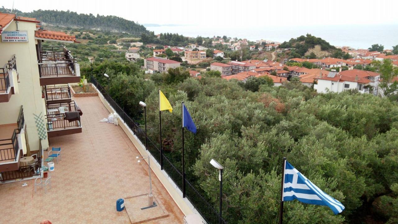 Villa Panorama Hotel Polychrono Dış mekan fotoğraf