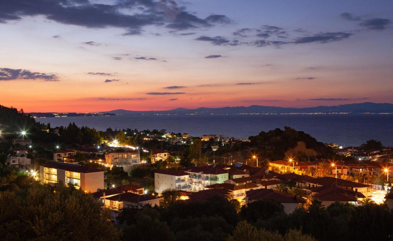 Villa Panorama Hotel Polychrono Dış mekan fotoğraf
