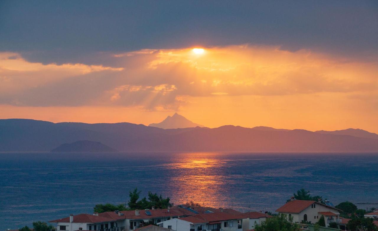 Villa Panorama Hotel Polychrono Dış mekan fotoğraf